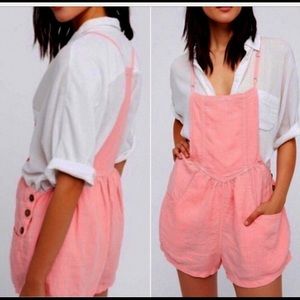 Free People Pink Romper